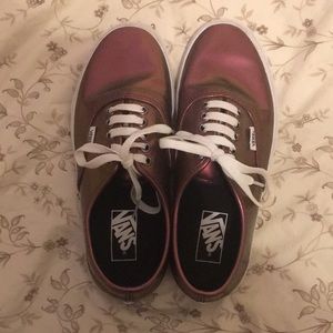 Vans Decon Muted Metallic Purple Chrome Sneakers